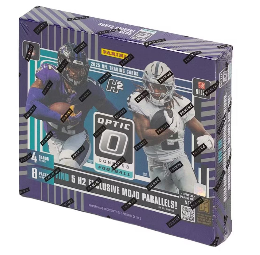 2025 Panini Donruss Optic Football Hobby H2 Box