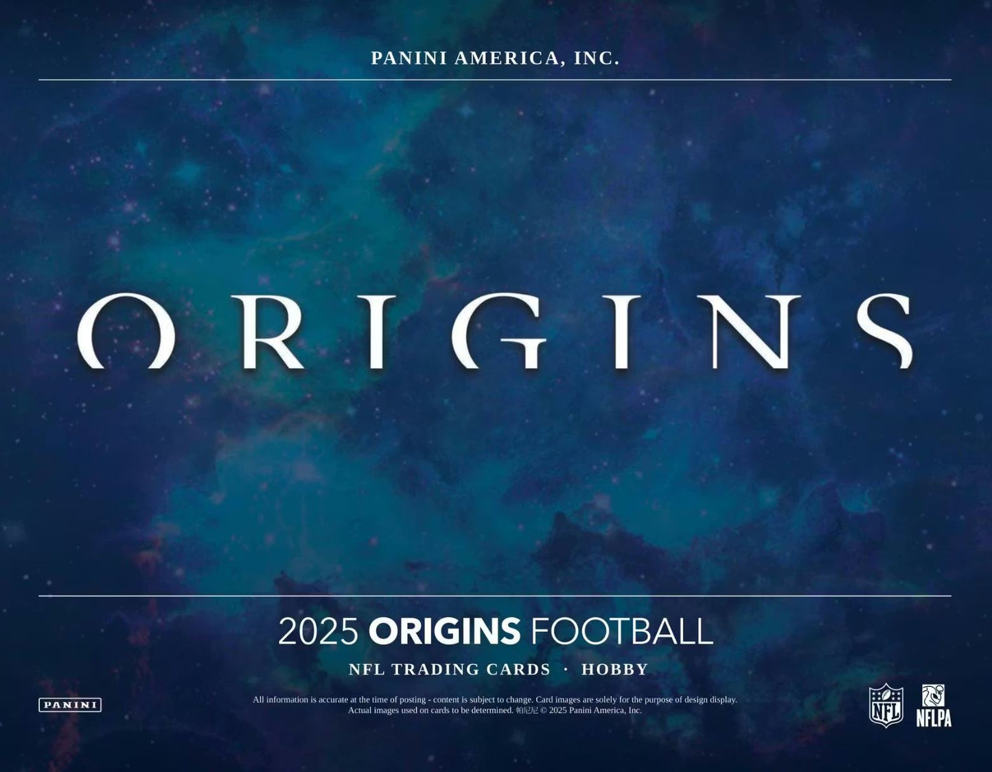 2025 Panini Origins Football Hobby Box