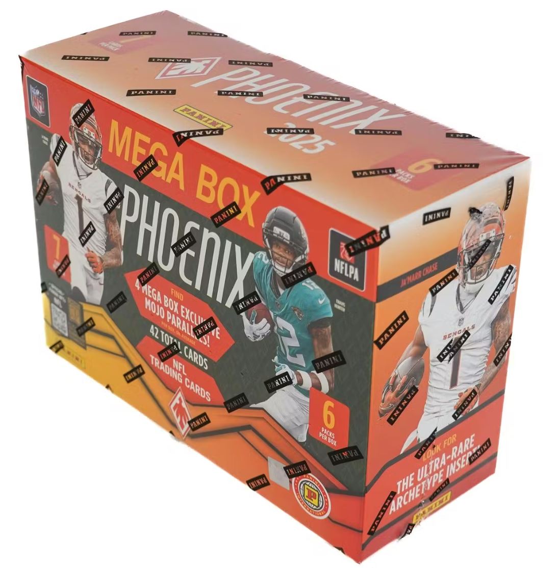 2025 Panini Phoenix Football Hobby International Mega Box