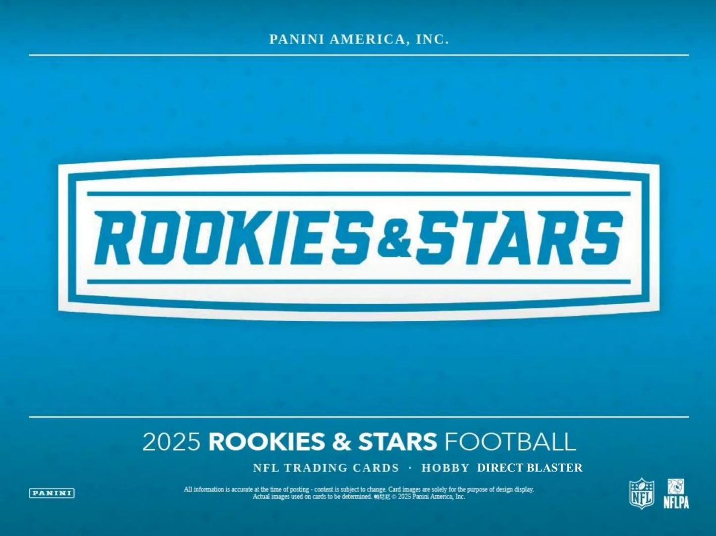 2025 Panini Rookies & Stars Football Hobby Blaster Box