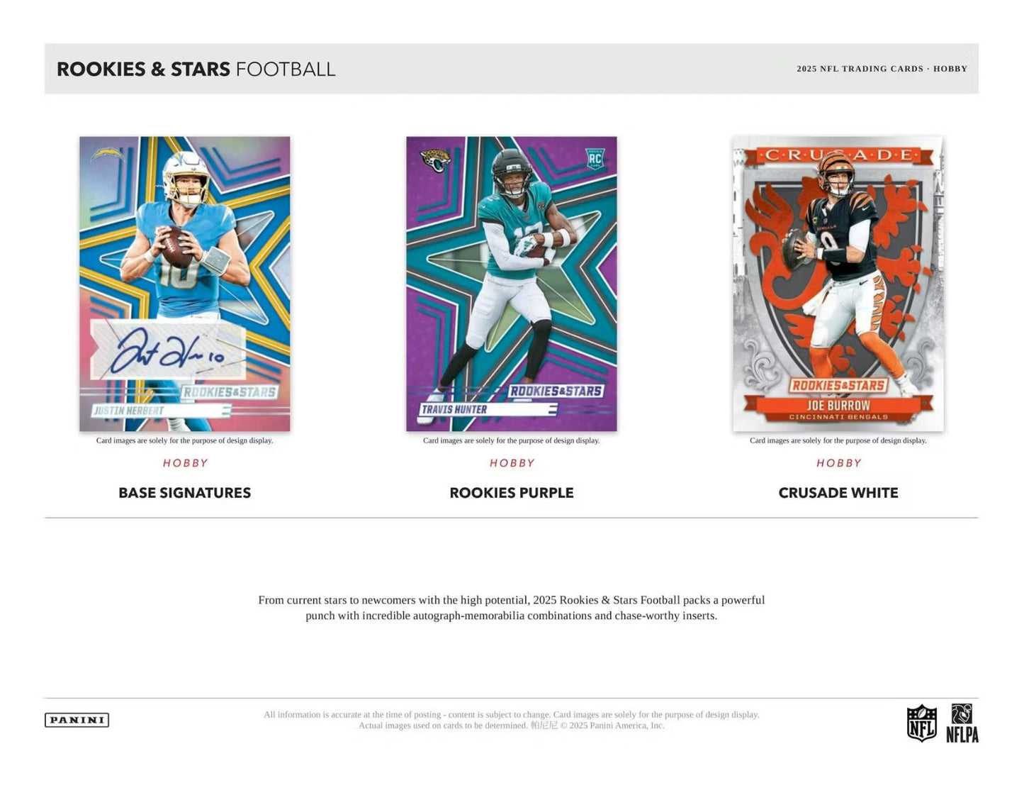 2025 Panini Rookies & Stars Football Hobby Box