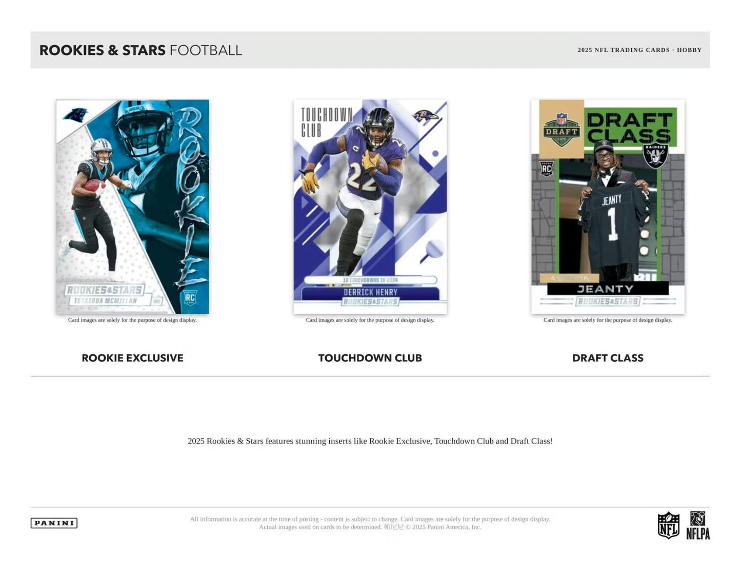 2025 Panini Rookies & Stars Football Hobby Box
