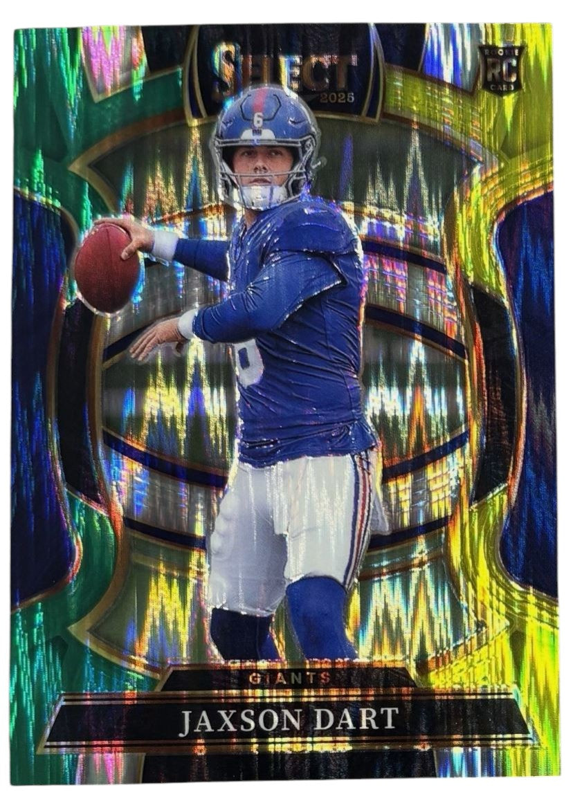 2025 Panini Select Football Blaster Box (Green & Yellow Prizm's)