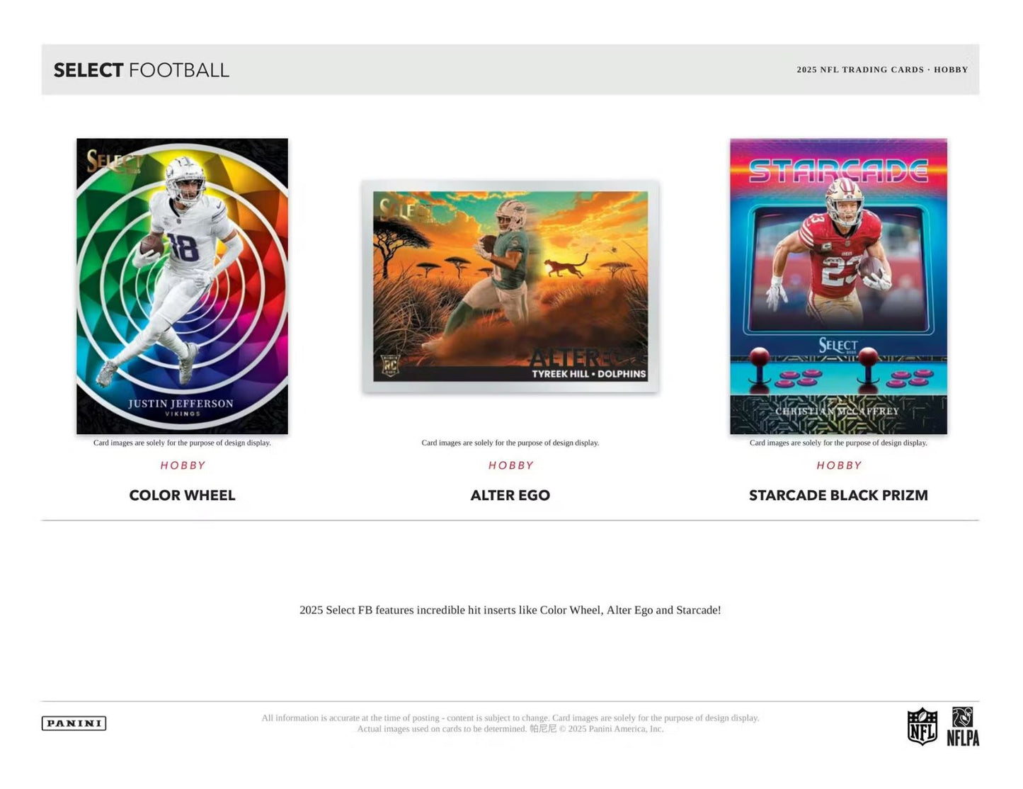 2025 Panini Select Football Hobby Box