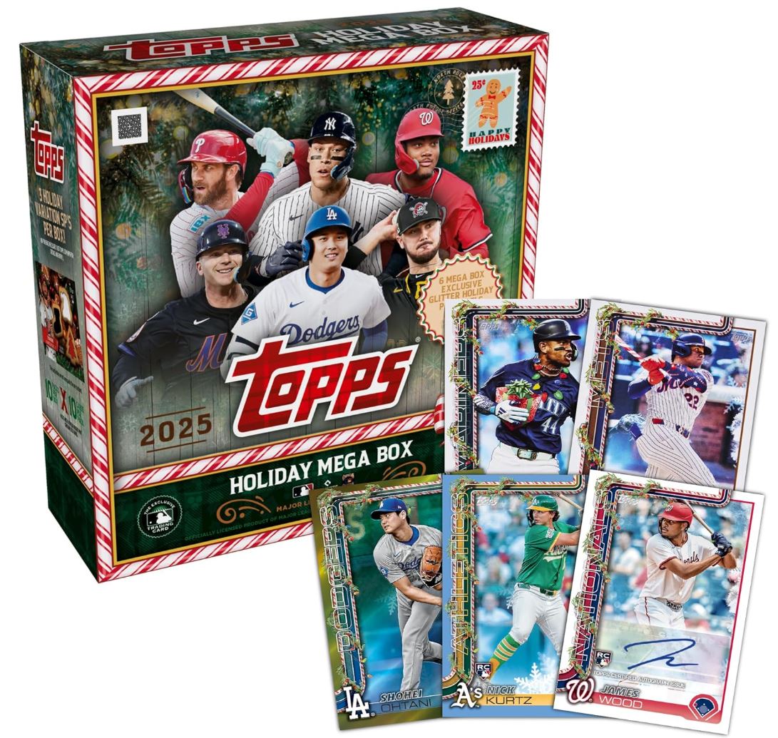 2025 Topps Holiday Baseball Mega Box