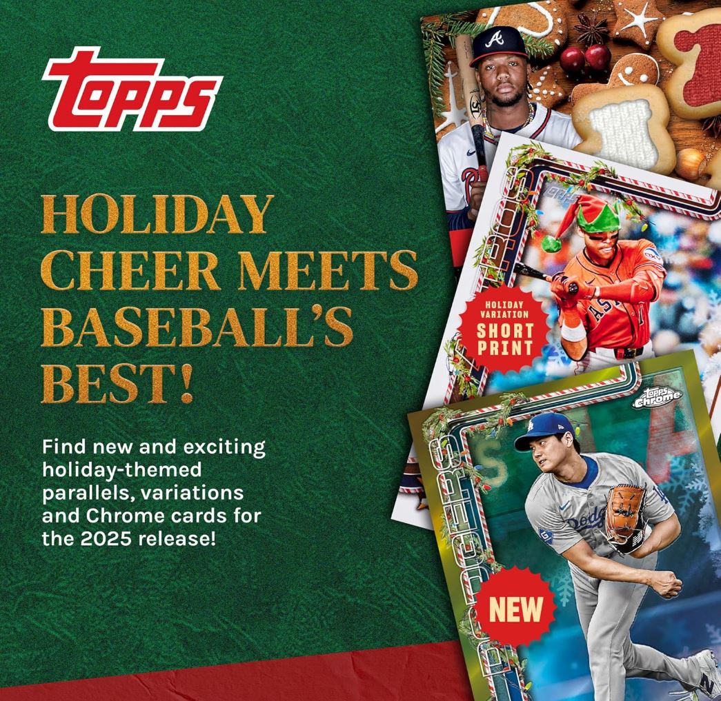 2025 Topps Holiday Baseball Mega Box
