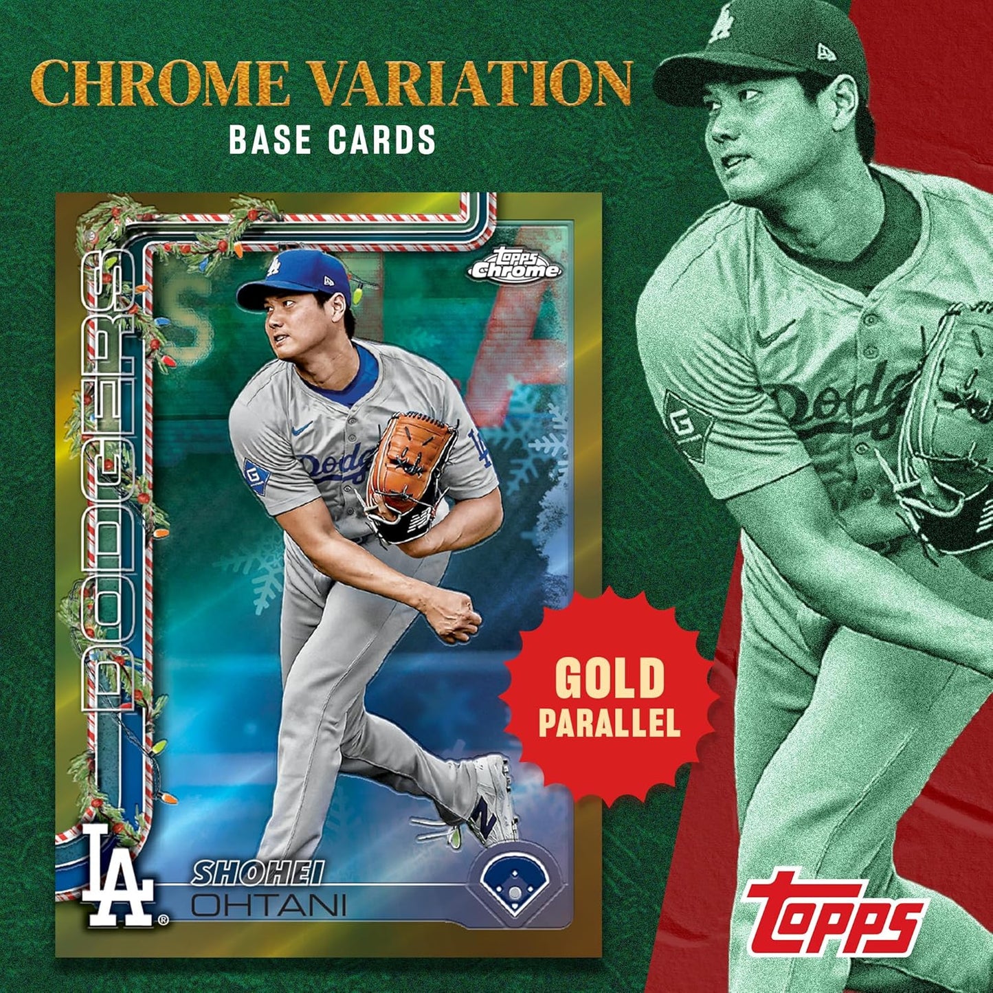 2025 Topps Holiday Baseball Mega Box