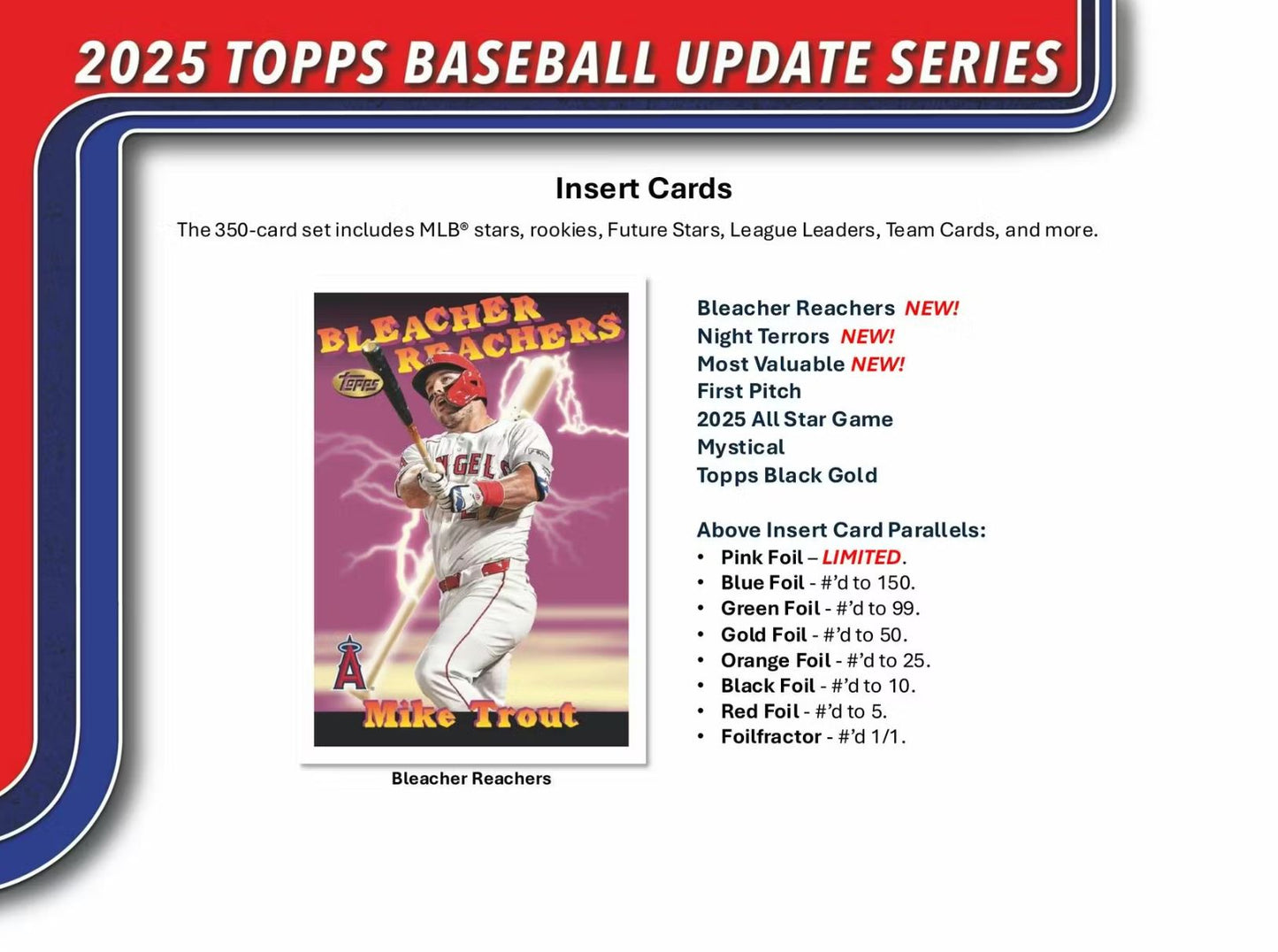 2025 Topps Update Series Baseball Hobby Box