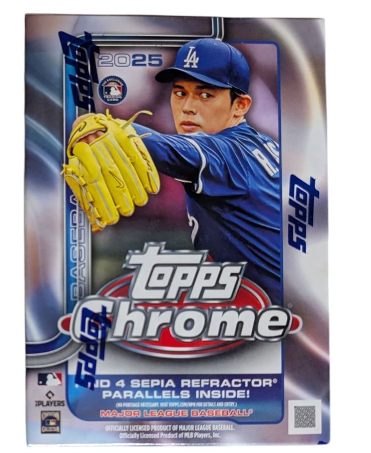 2025 Topps Chrome Baseball Blaster Box