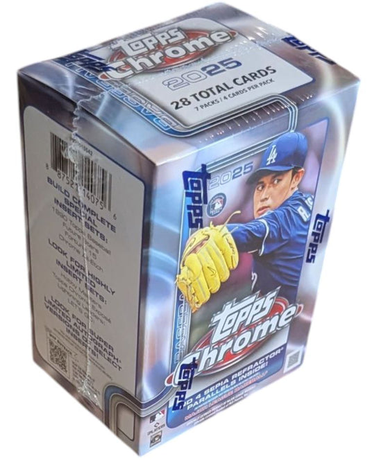 2025 Topps Chrome Baseball Blaster Box