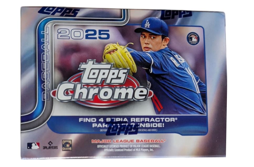 2025 Topps Chrome Baseball Blaster Box