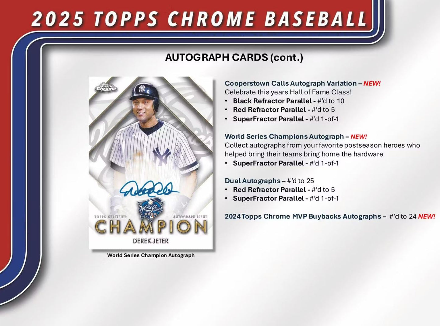 2025 Topps Chrome Baseball Mega Box