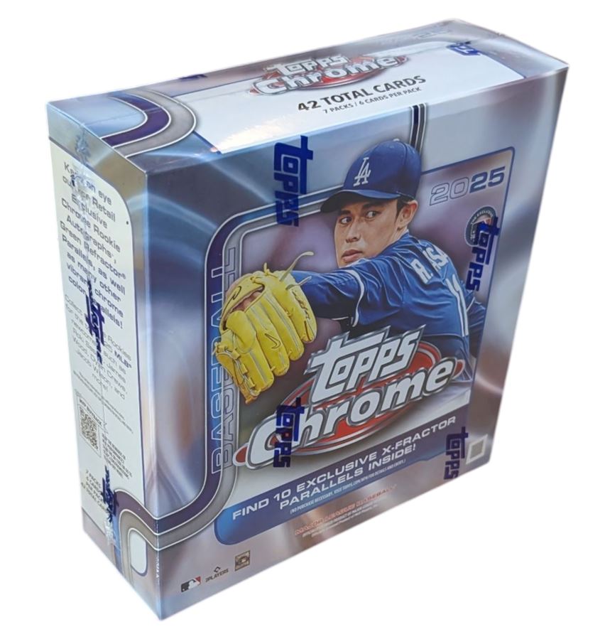 2025 Topps Chrome Baseball Mega Box