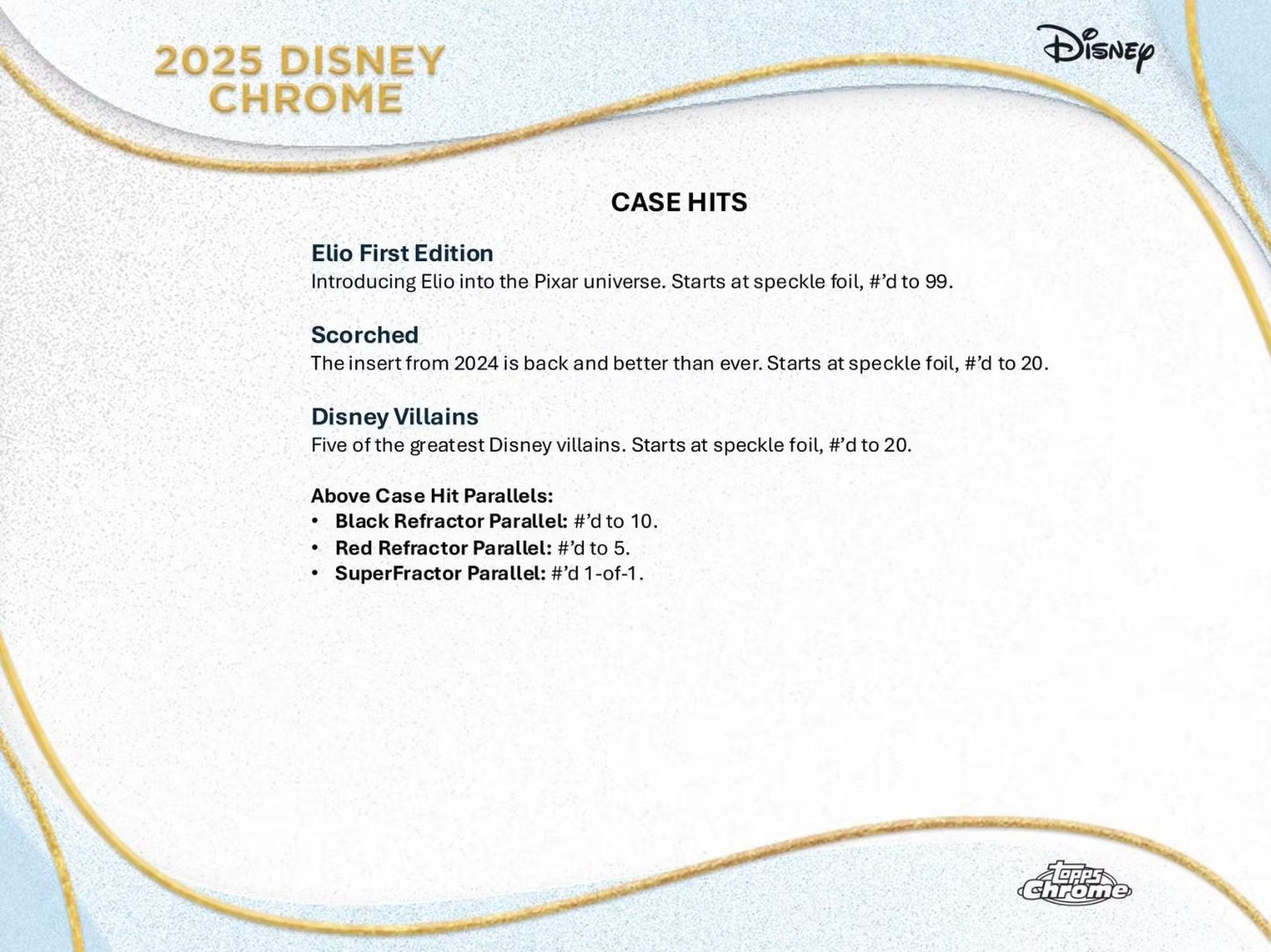 2025 Topps Chrome Disney Blaster Box