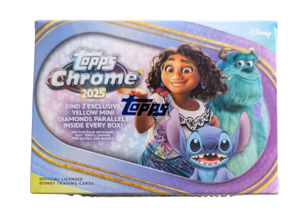 2025 Topps Chrome Disney Blaster Box