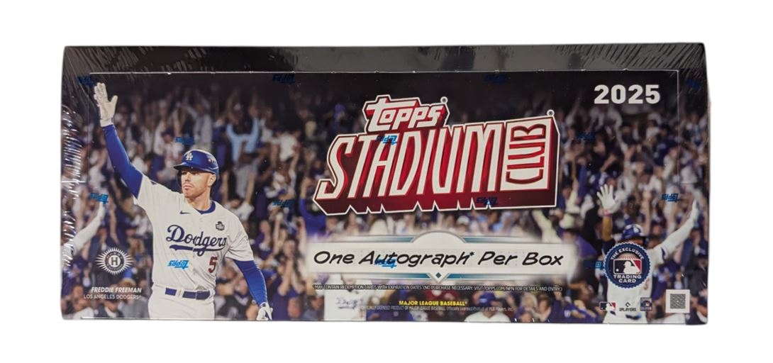 2025 Topps Stadium Club Baseball Hobby Box