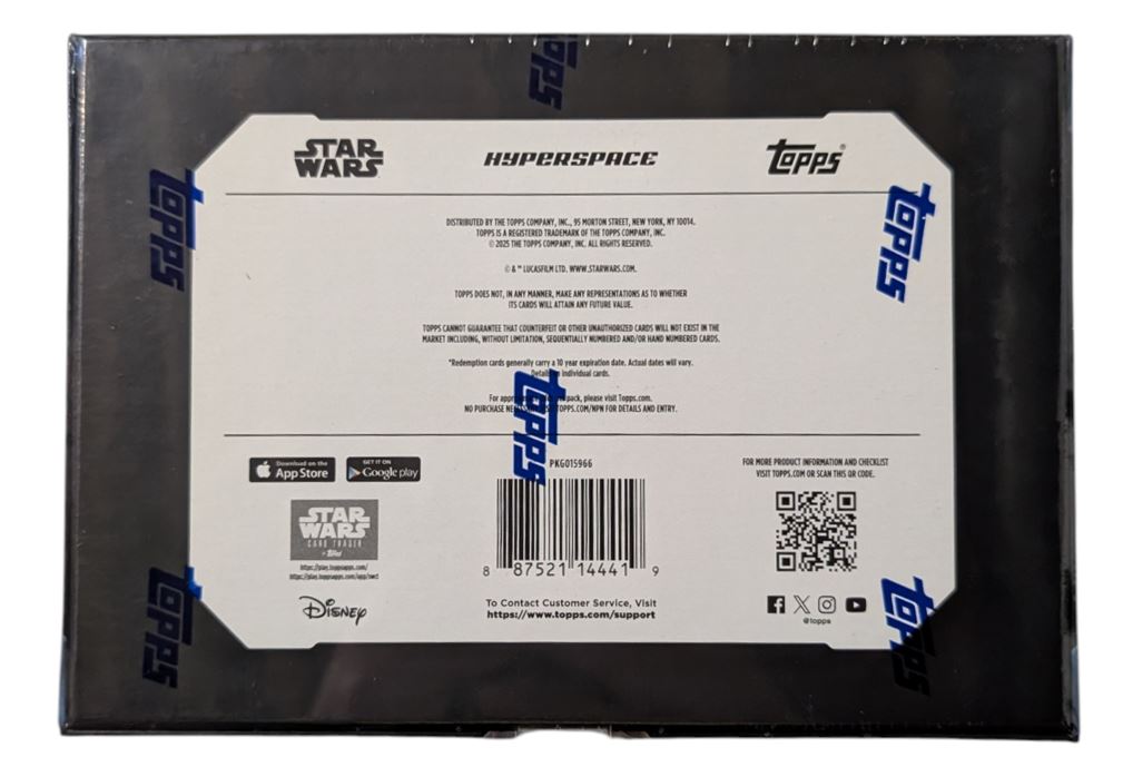 2025 Topps Star Wars Hyperspace Hobby Box