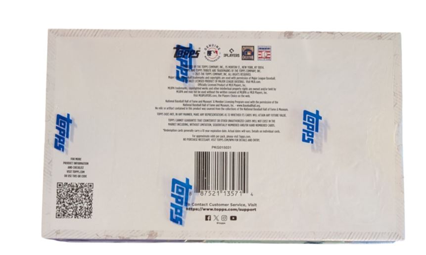 2025 Topps Tribute Baseball Hobby Box
