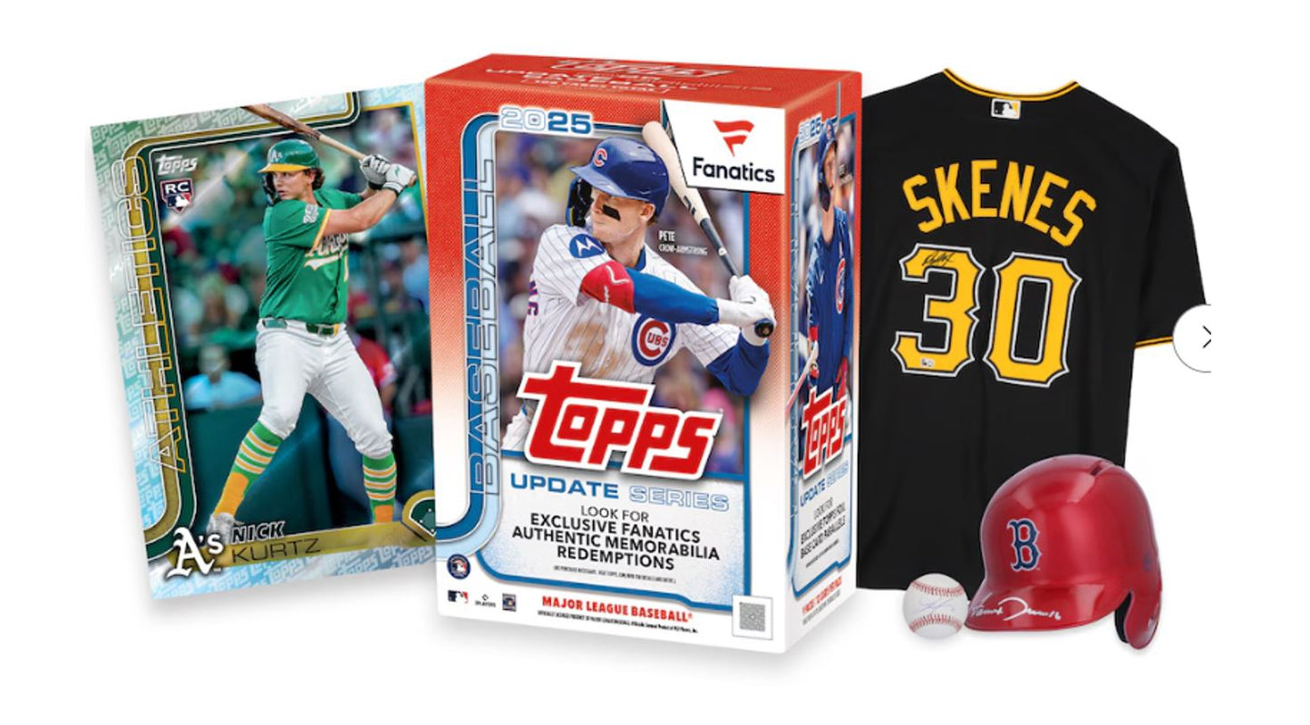 2025 Topps Baseball Update Series Fanatics Exclusive Value Box