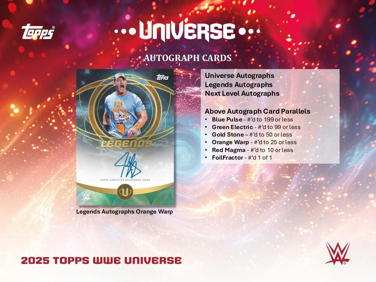 2025 Topps WWE Universe Value Box