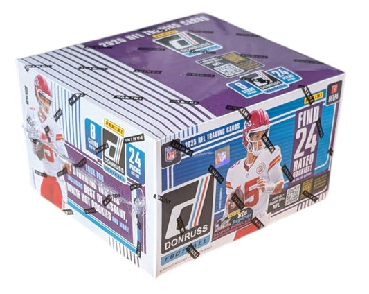 2025 Panini Donruss Football Retail Box (24 Packs)