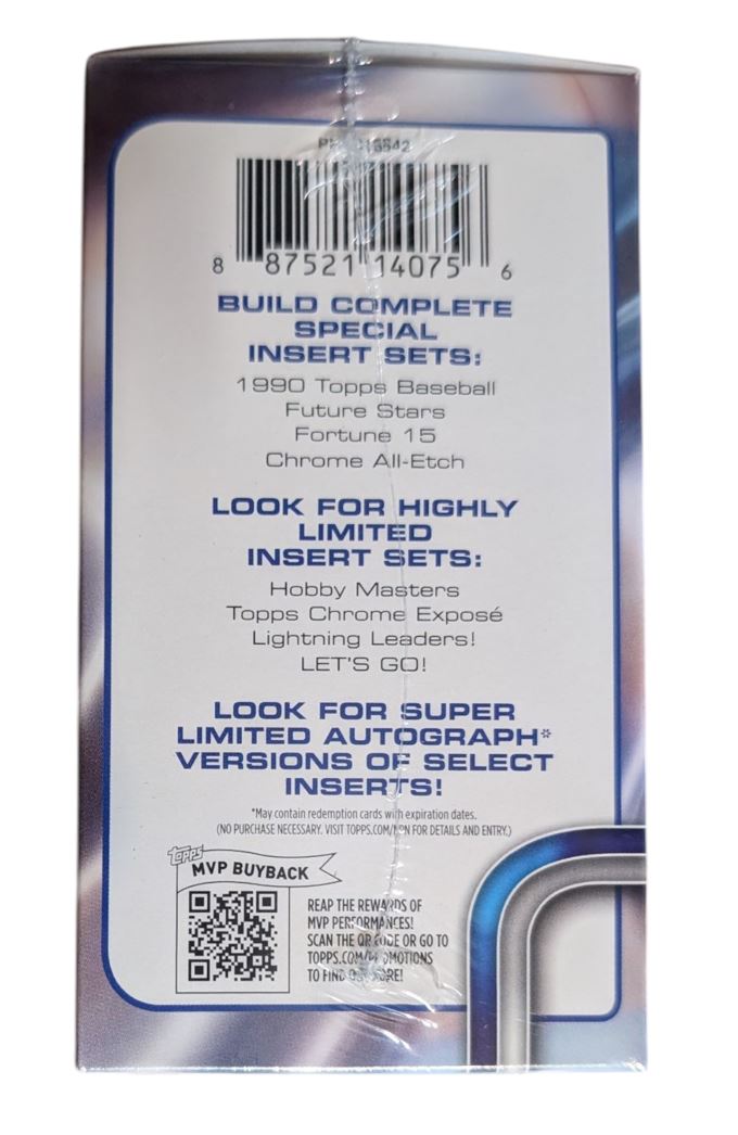 2025 Topps Chrome Baseball Blaster Box