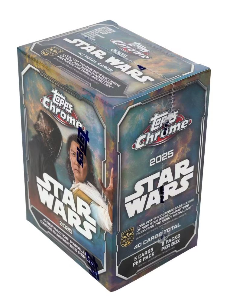 2025 Topps Chrome Star Wars Blaster Box