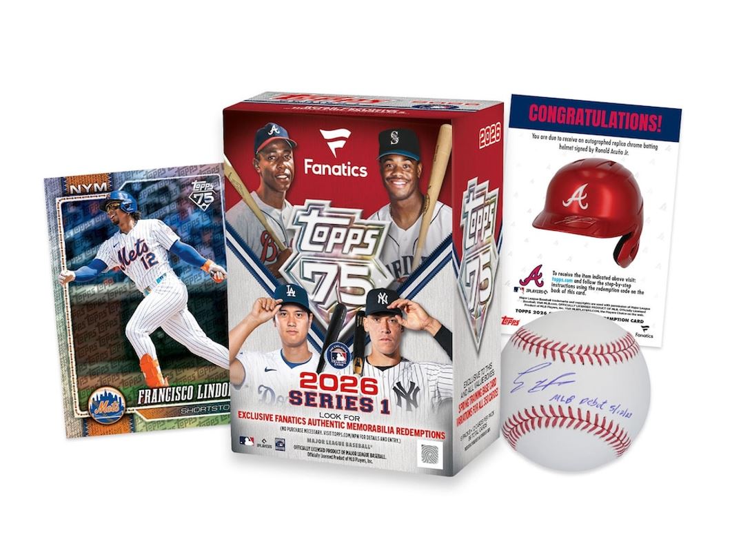 2026 Topps Baseball Series 1 Fanatics Exclusive Value Box