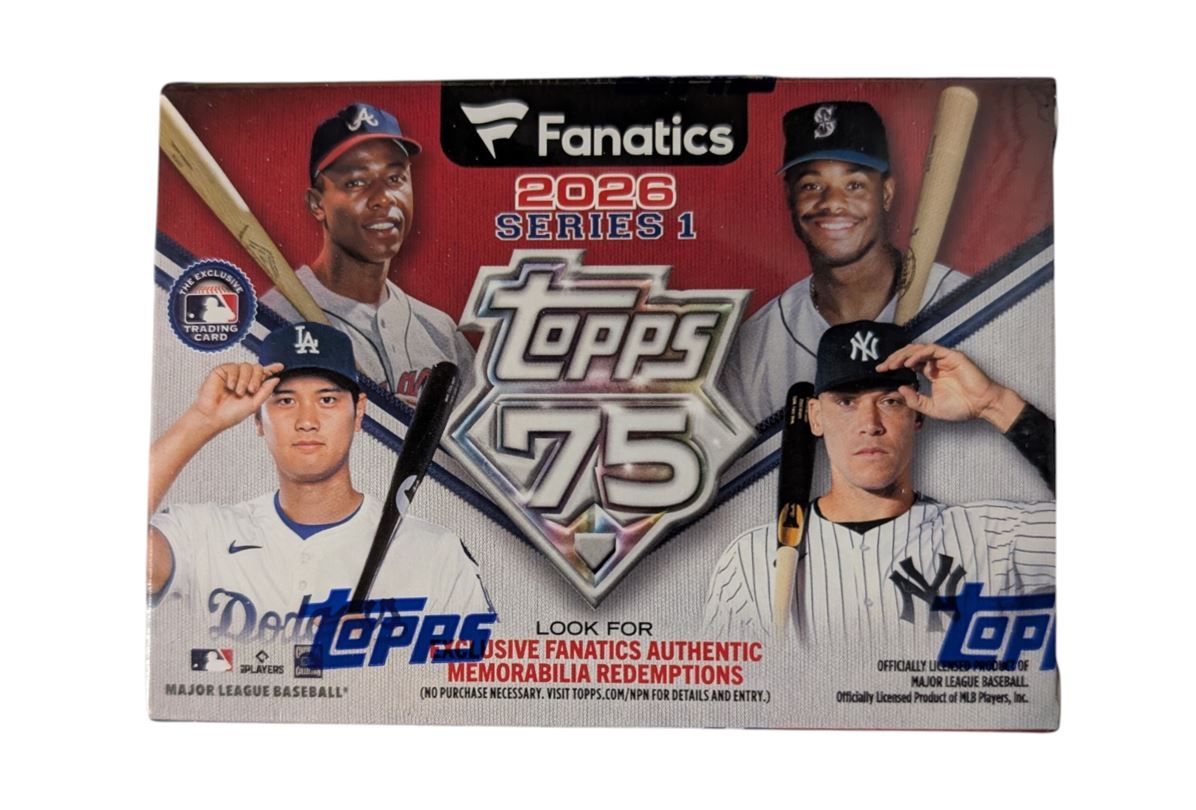 2026 Topps Baseball Series 1 Fanatics Exclusive Value Box