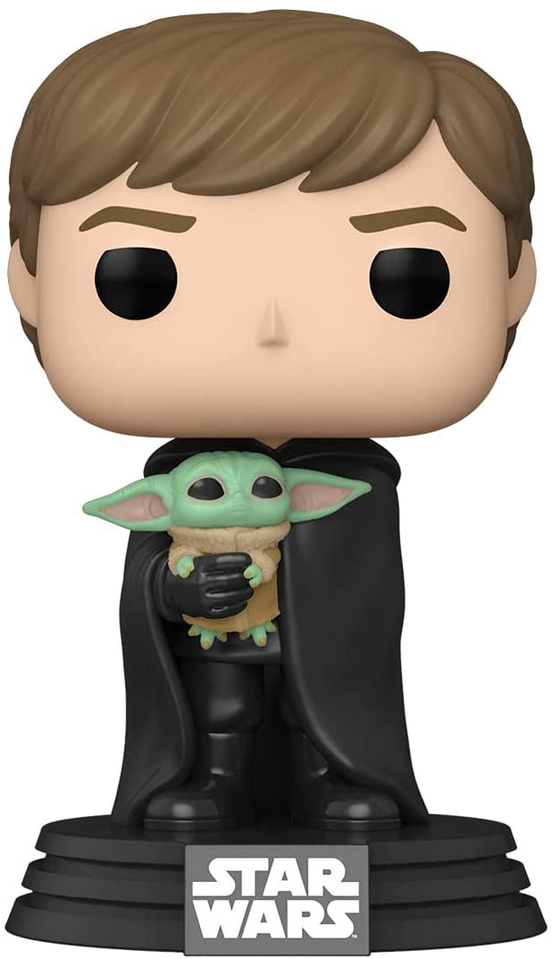 Funko Pop! Star Wars: Luke Skywalker With Grogu # 482
