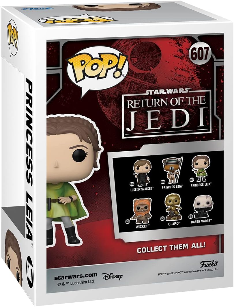 Funko POP! Star Wars-Return Of The Jedi 40th-Princess Leia # 607