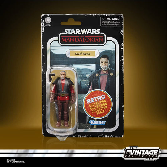 Star Wars Retro Collection The Mandalorian Greef Karga Action Figure