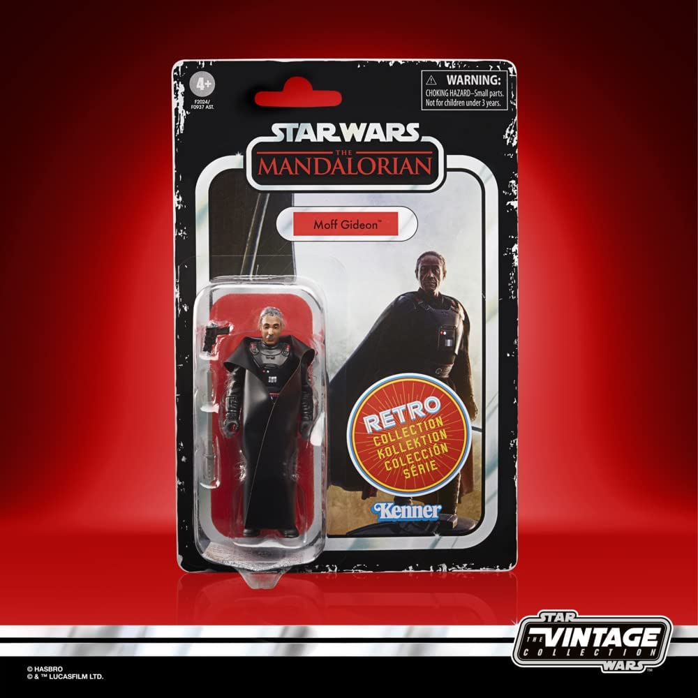 Star Wars Retro Collection The Mandalorian Moff Gideon Action Figure