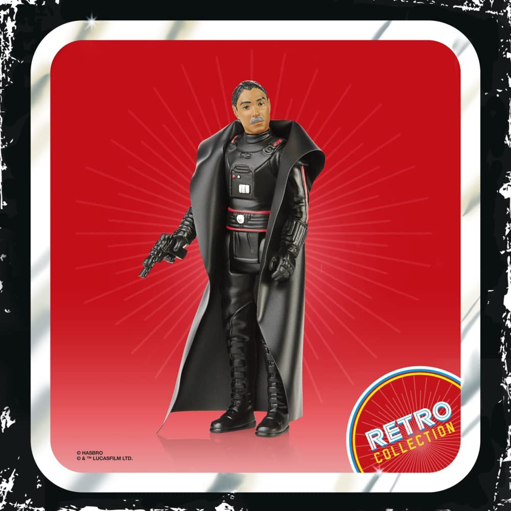 Star Wars Retro Collection The Mandalorian Moff Gideon Action Figure