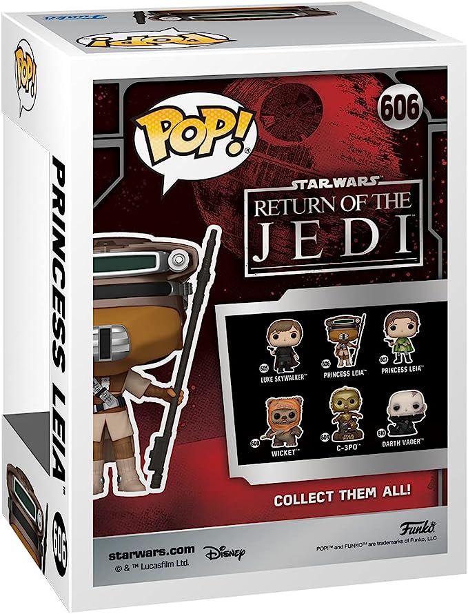 Funko POP! Star Wars-Return Of The Jedi-Princess Leia # 606