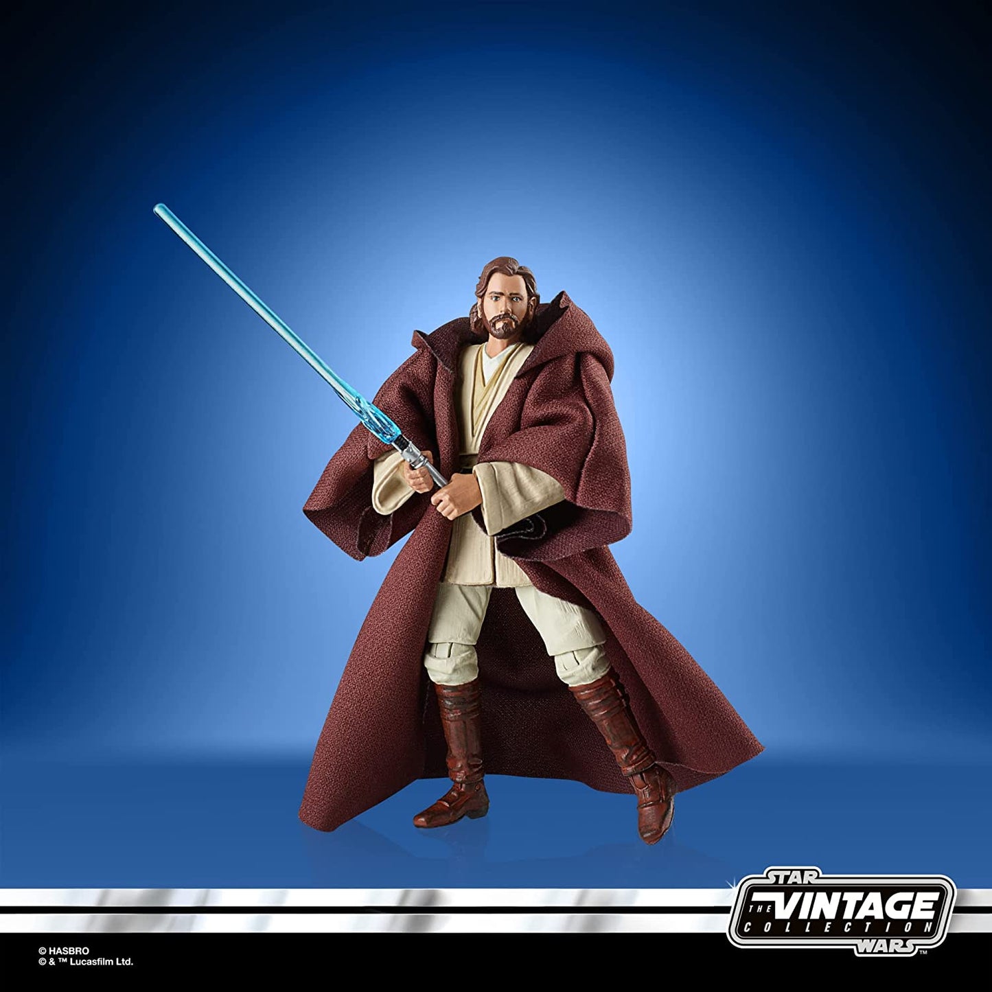 Star Wars-Attack Of The Clones-Obi Wan Kenobi 3.75 Inch Action Figure