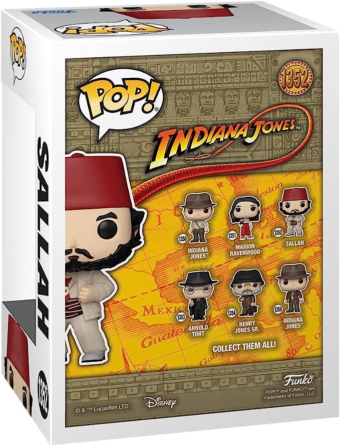 Funko POP! Indiana Jones-Sallah # 1352