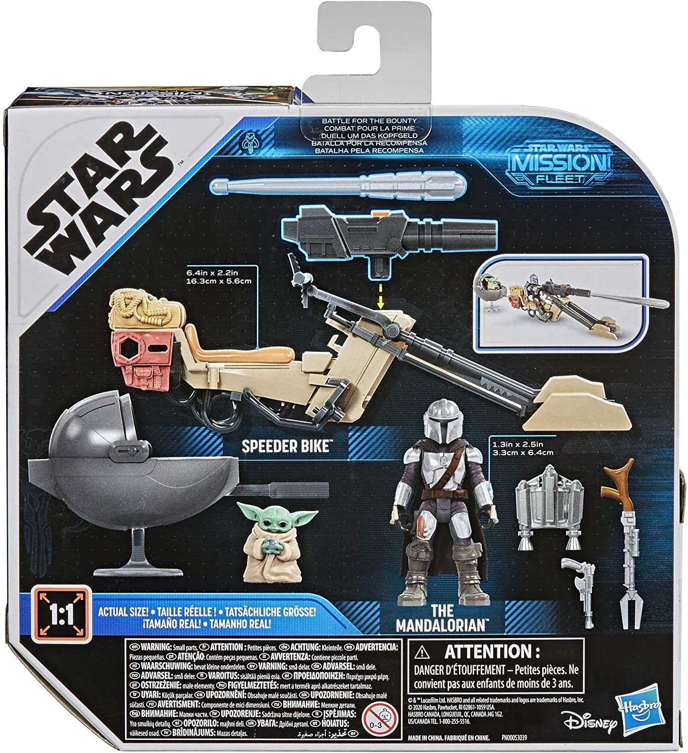 Star Wars Mission Fleet Expedition Class The Mandalorian The Child Battle for The Bounty Set