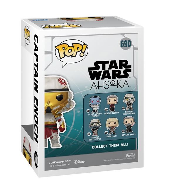 Funko Pop! Star Wars-Ahsoka-Captain Enoch #690 EE Exclusive