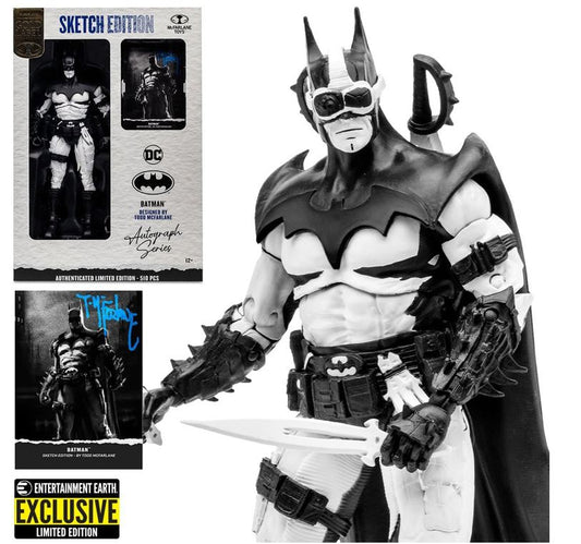 DC Multiverse Batman Sketch Edition Gold Label 7" Action Figure EE Exclusive