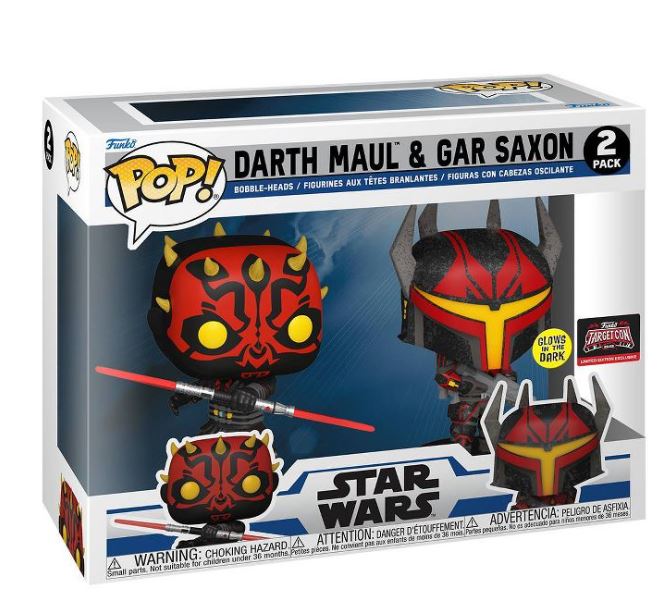 Funko POP! Star Wars: Darth Maul & Gar Saxon - 2pk (Target Exclusive)