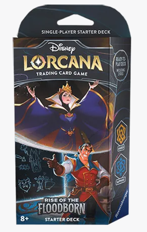 Disney Lorcana: Rise of the Floodborn Starter Deck (Set of 2)