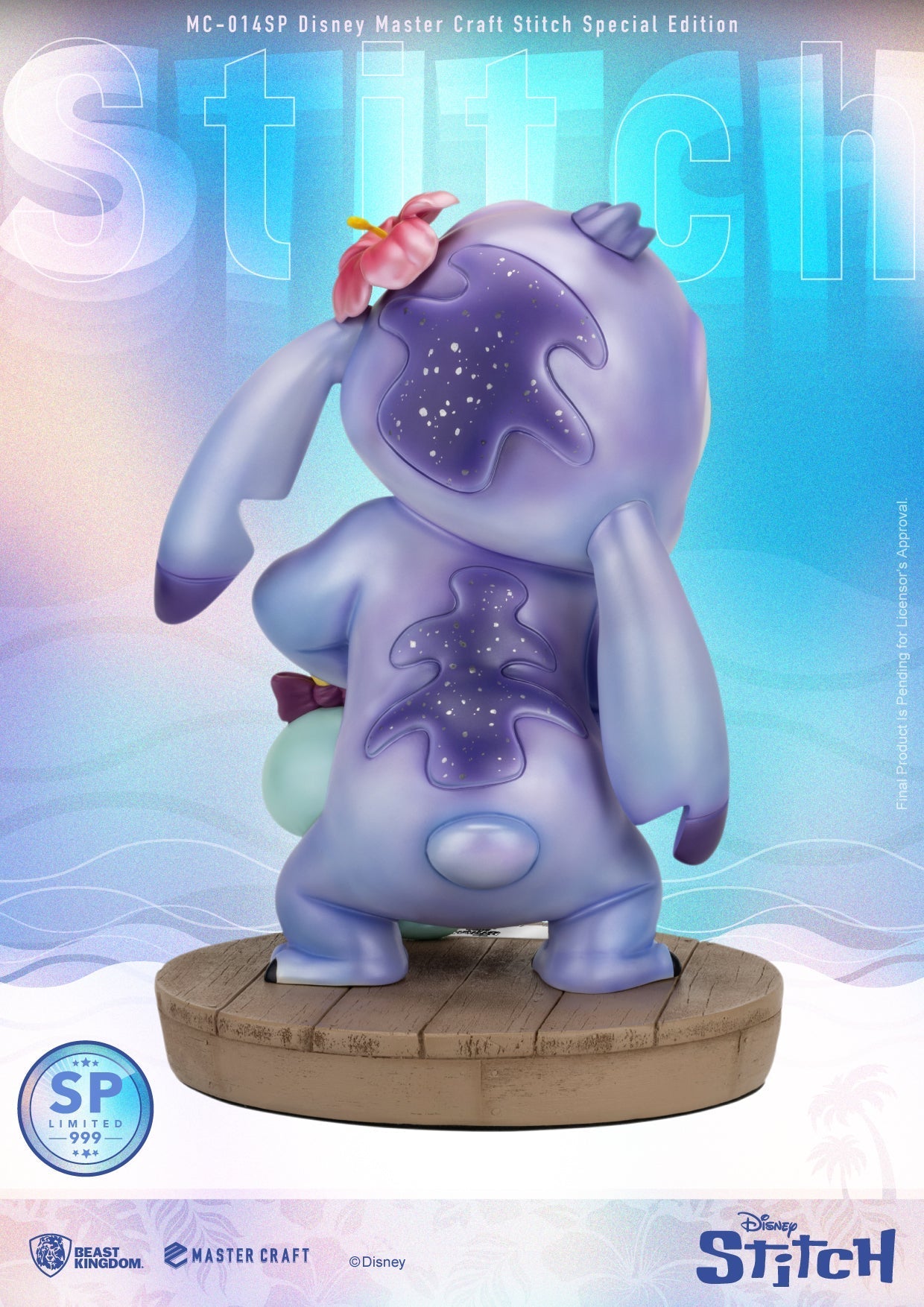 Beast Kingdom Master Craft Disney Stitch with Scrump Limited Edition Figure