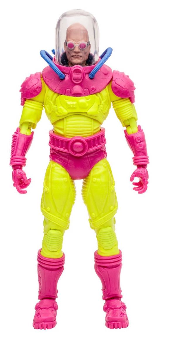 DC Multiverse Mr. Freeze Black Light Gold Label 7" Action Figure EE Exclusive