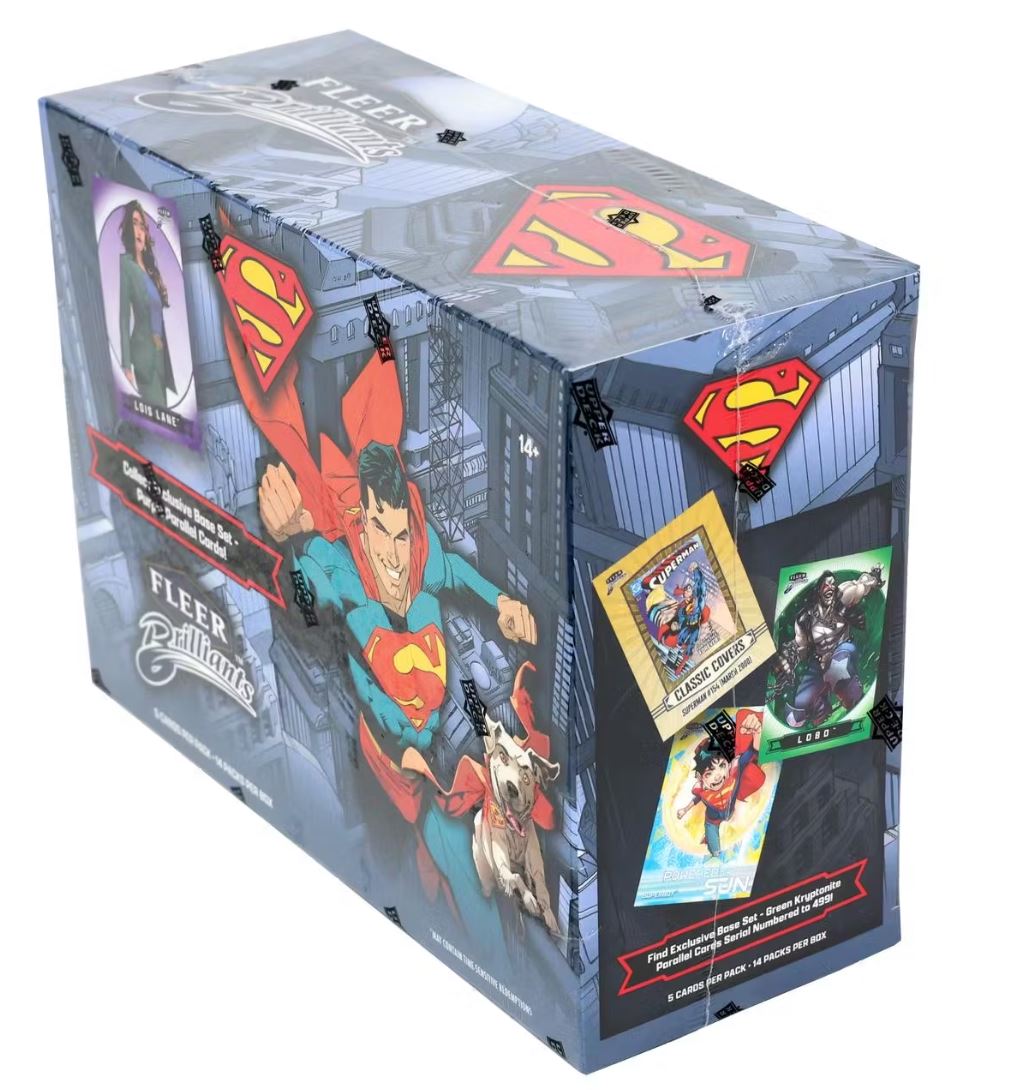 2025 Upper Deck Fleer Brilliants Superman Mega Box