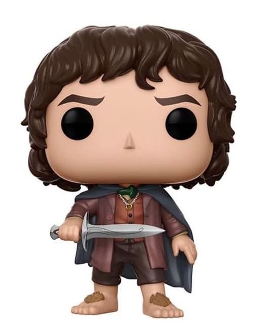 Funko POP! Movies-The Lord Of The Rings-Frodo # 444 Common & Chase Bundle