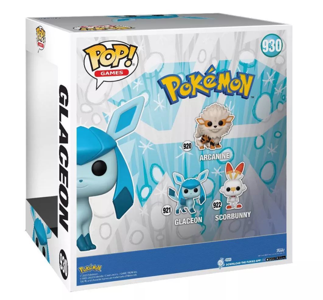 Funko Pop!-Games-Pokemon-Glaceon # 930
