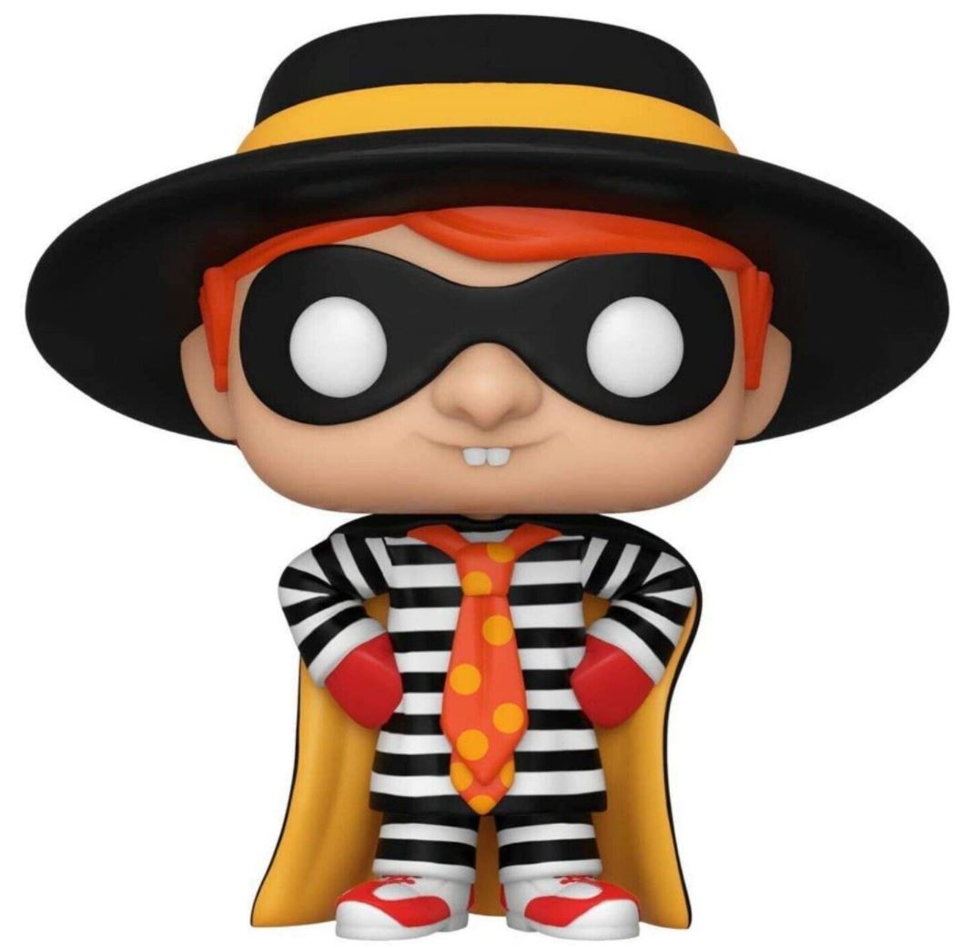 Funko Pop Hamburglar Pop Ad Icons McDonalds Vinyl Figure # 87 (Includes Funko Pop # 02 Protective Case)
