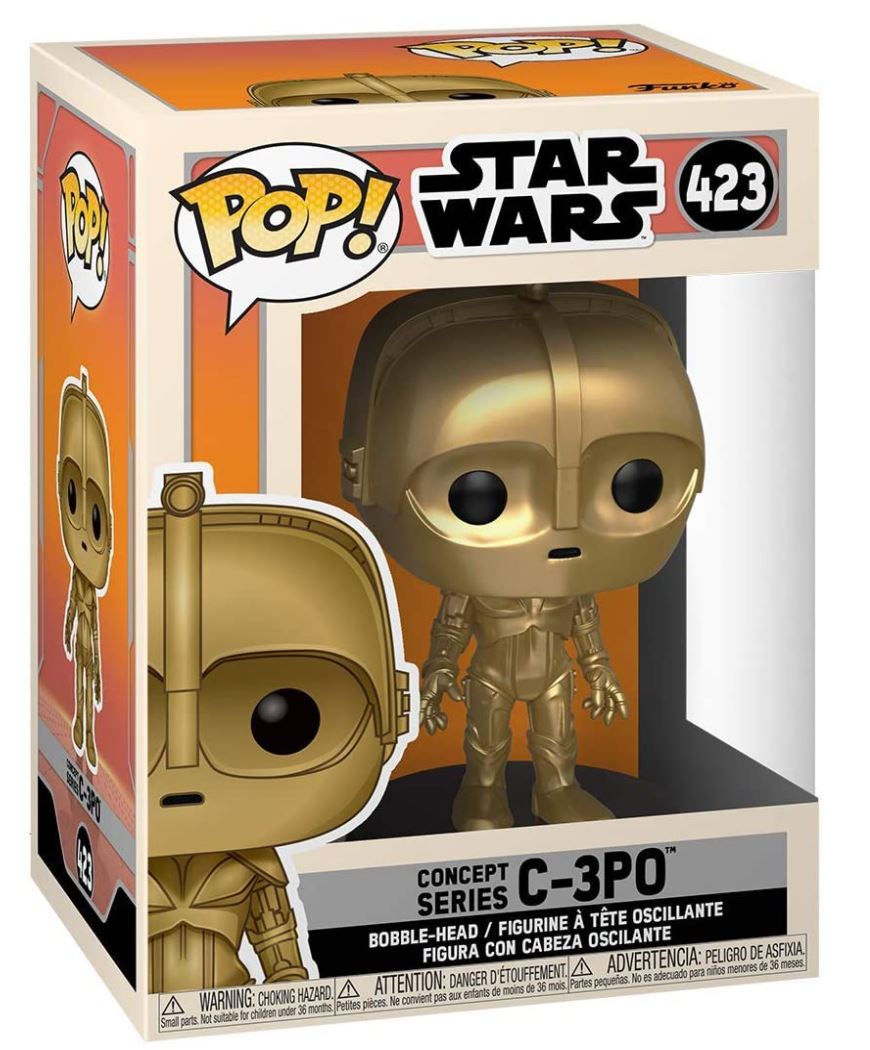 Funko Pop! Star Wars Concept - C-3PO # 423 (Includes Box Protector)