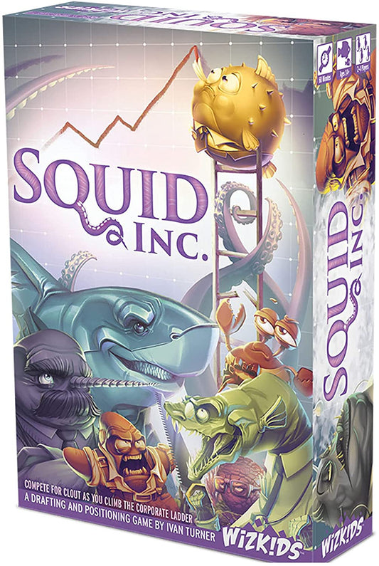 WizKids - Squid Inc., Strategy Board Game